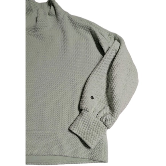 CALIA by Carrie Underwood Women's M Textured Mock Neck Pullover‎ Green - Picture 2 of 6